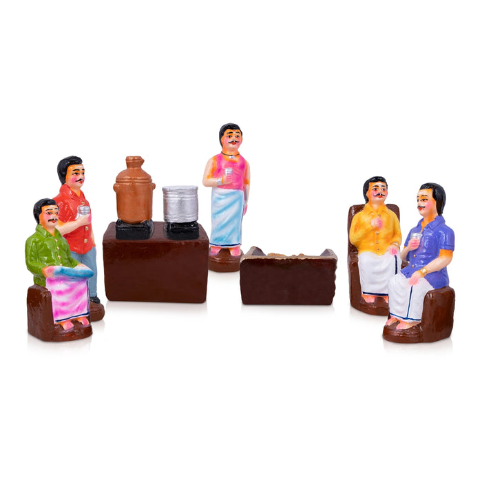 Handcrafted Navaratri Golu inspired by Indian culture, perfect for golu bommai set