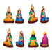 Putra Kameshti Yagam Clay Golu Bommai Set - 6 x 7 Inches | Giri Golu Doll/ Navaratri Golu Bomma/Gombe/Bommai - Clay Kolu Bommai