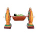 Ramar Jananam Clay Golu Bommai Set - 7 x 10 Inches | Giri Golu Doll/ Navaratri Golu Bomma/Gombe/Bommai - Clay Kolu Bommai