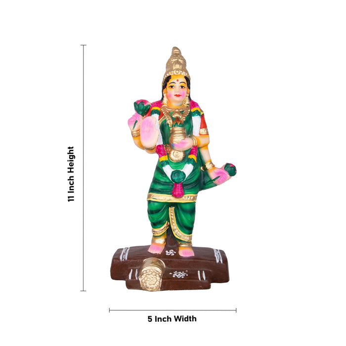 Vasthu Lakshmi Clay Golu Bommai Set - 11 x 5 Inches | Giri Golu Doll/ Navaratri Golu Bomma/Gombe/Bommai