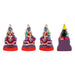 Nava Durga Idol Clay Golu Bommai Set - 5.5 X 3.5 Inches | Giri Golu Doll/ Navaratri Golu Bomma/ Gombe/ Bommai - Clay Kolu Bommai