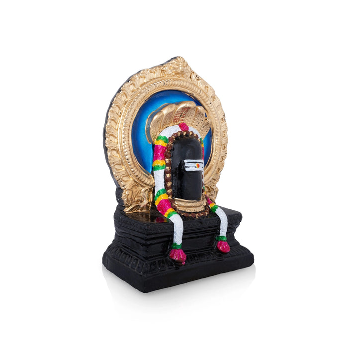 Shivan Nandi Clay Golu Bommai Pair - 12 x 9 Inches | Giri Golu Doll/ Navaratri Golu Bomma/ Gombe