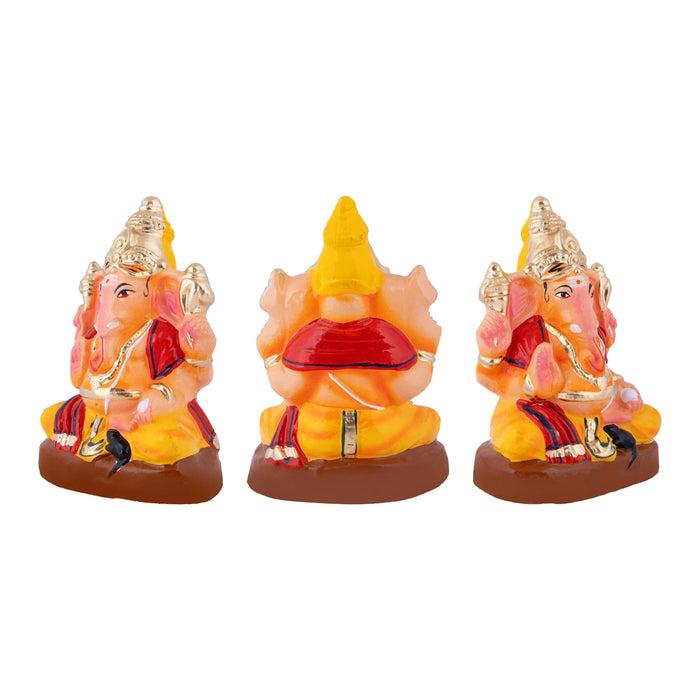 Deivanai Thirumanam Clay Golu Bommai - 12 x 5.5 Inches | Giri Golu Doll/ Navaratri Kolu Bommalu/ Dasara Doll