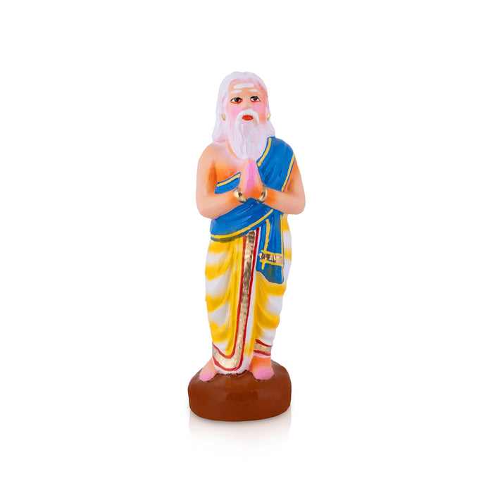 Pazhamudhir Cholai Clay Golu Bommai - 10 x 5 Inches | Giri Golu Doll/ Navaratri Golu Bomma/Gombe/Bommai