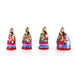 Ashtalakshmi Clay Golu Bommai Set - 8 x 7 Inches | Giri Golu Doll/ Navaratri Golu Bomma/Gombe/Bommai - Clay Kolu Bommai