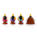 Ashtalakshmi Clay Golu Bommai Set - 8 x 7 Inches | Giri Golu Doll/ Navaratri Golu Bomma/Gombe/Bommai - Clay Kolu Bommai