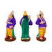 Ravana Darbar Clay Golu bommai Set - 10 x 6 Inches | Giri Golu Doll/ Navaratri Golu Bommai/ Gombe - Clay Kolu Bommai