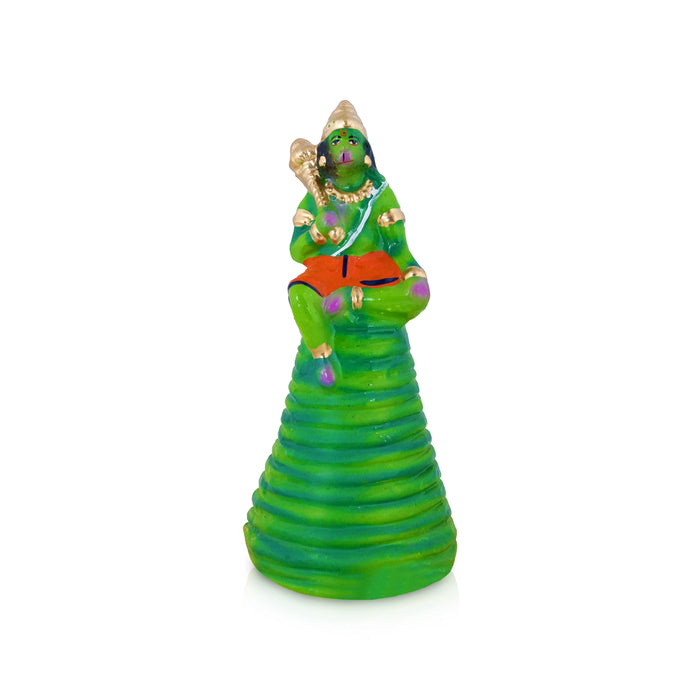 Ravana Darbar Clay Golu bommai Set - 10 x 6 Inches | Giri Golu Doll/ Navaratri Golu Bommai/ Gombe
