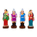 Ravana Darbar Clay Golu bommai Set - 10 x 6 Inches | Giri Golu Doll/ Navaratri Golu Bommai/ Gombe - Clay Kolu Bommai