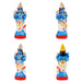 Dasavathaaram Clay Golu Bommai Set - 10 X 4 Inches | Giri Golu Doll/ Navaratri Golu Bomma/ Gombe/ Bommai - Clay Kolu Bommai