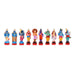 Dasavathaaram Clay Golu Bommai Set - 10 X 4 Inches | Giri Golu Doll/ Navaratri Golu Bomma/ Gombe/ Bommai - Clay Kolu Bommai