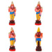 Dasavathaaram Clay Golu Bommai Set - 10 X 4 Inches | Giri Golu Doll/ Navaratri Golu Bomma/ Gombe/ Bommai - Clay Kolu Bommai