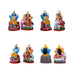 Saptha Mathakkal Clay Golu Bommai Set - 10 X 6 Inches | Giri Golu Doll/ Navaratri Golu Bomma/ Gombe/ Bommai - Clay Kolu Bommai