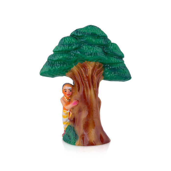 Kannappar Clay golu Bommai Set - 9.5 x 7 Inches | Giri Golu Doll/ Navaratri Golu Bomma/Gombe/Bommai