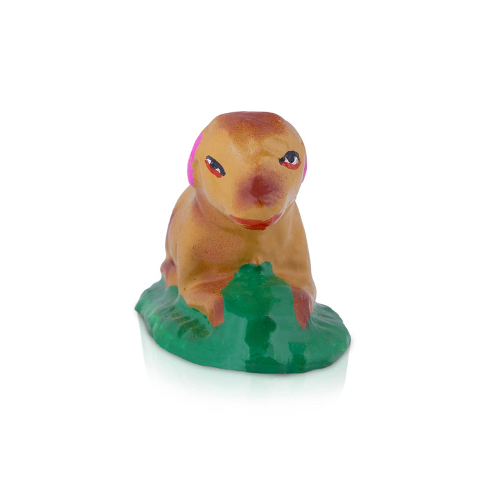 Kannappar Clay golu Bommai Set - 9.5 x 7 Inches | Giri Golu Doll/ Navaratri Golu Bomma/Gombe/Bommai