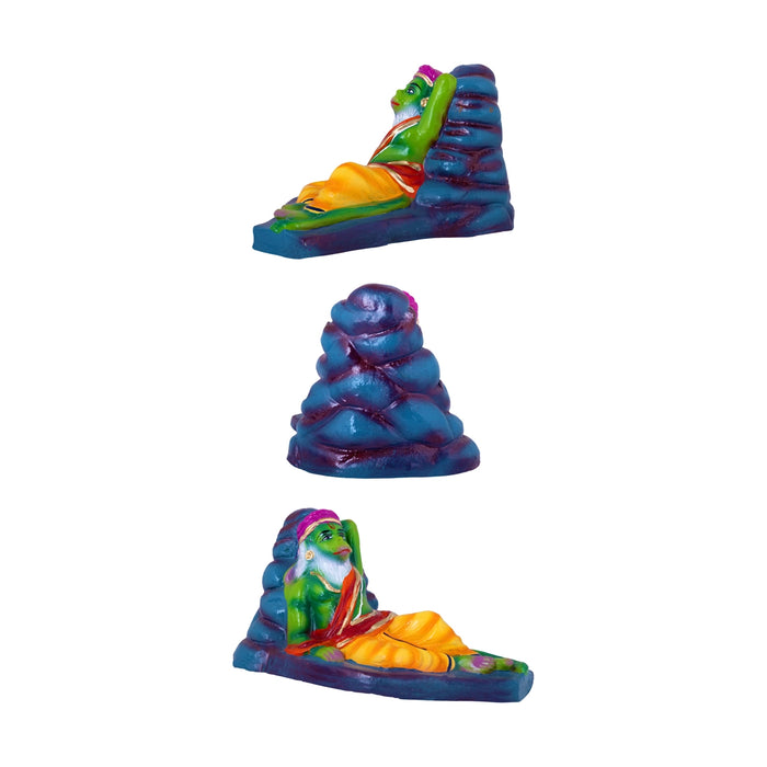 Bheeman Garva Bhangam Clay Golu Bommai Set - 6 x 9 Inches | Golu Doll/ Navaratri Golu Bomma/ Gombe/ Bommai