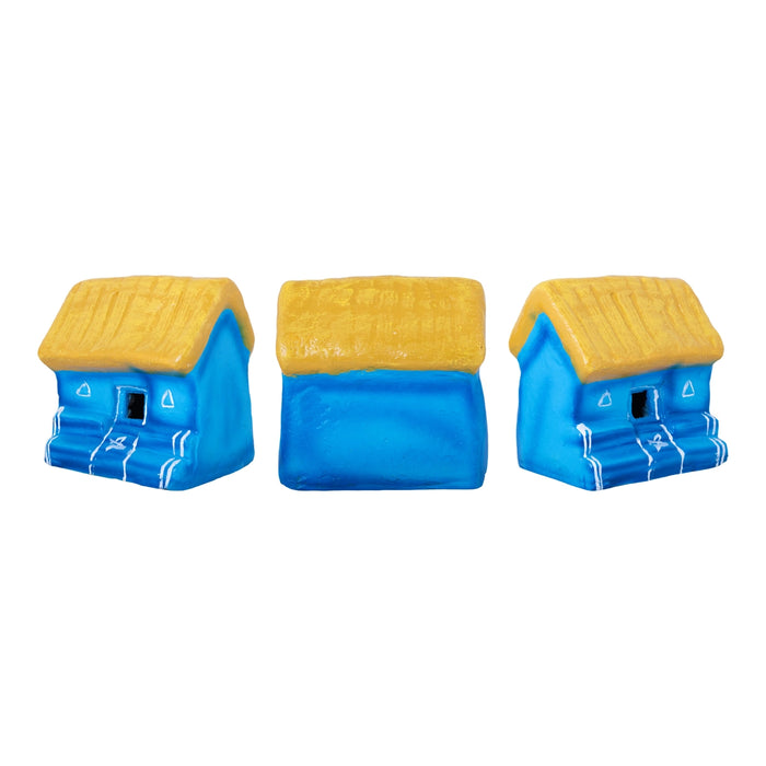 Vinayagar Mahabharatham Clay Golu bommai Set - 9.5 x 7 Inches | Giri Golu Doll/ Navaratri Golu Bomma/ Gombe/ Bommai