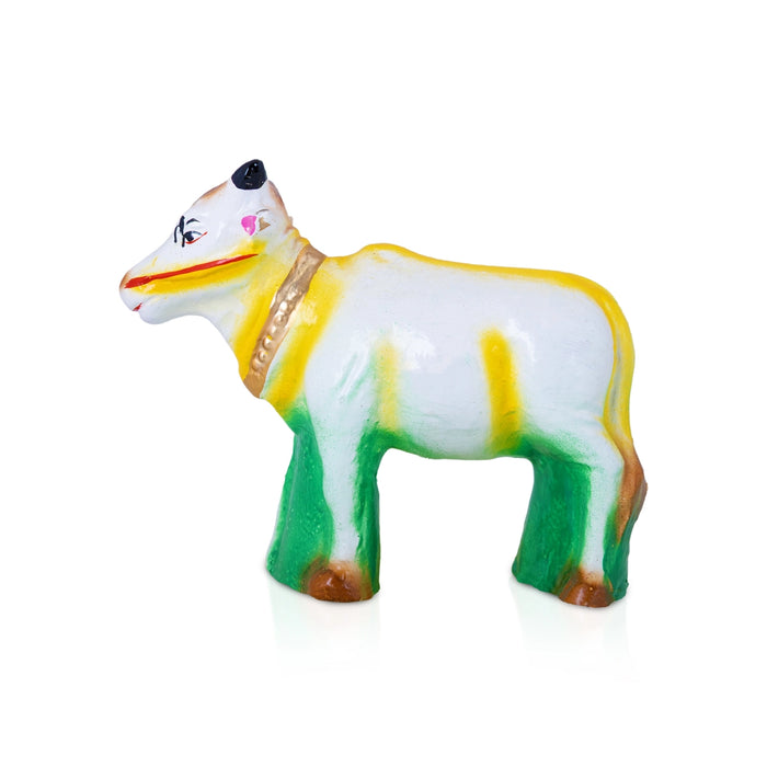Pandavar Maaruvedam Clay Golu Bommai Set - 9.5 x 3 Inches | Giri Golu Doll/ Navaratri Kolu Bommai/Gombe