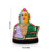 Ardhanarishvara Lingam Nandi Paper Mache Golu Bommai Pair - 10 x 7.5 Inches | Giri Golu Doll/ Navaratri Golu Bomma/Gombe/Bommai - Paper Mache Kolu Bommai