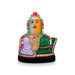 Ardhanarishvara Lingam Nandi Paper Mache Golu Bommai Pair - 10 x 7.5 Inches | Giri Golu Doll/ Navaratri Golu Bomma/Gombe/Bommai - Paper Mache Kolu Bommai