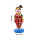 Young Couple Clay Golu Bommai Pair - 8 x 3.5 Inches | Giri Golu Doll/ Navaratri Golu Bomma/Gombe/Bommai - Clay Kolu Bommai