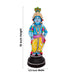 Vithoba Krishna Standing - 15 x 5.5 Inches | Giri Golu Doll/ Clay Doll/ Vithoba Murti/ Navratri Bommai - Clay Kolu Bommai