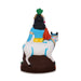 Krishna Idol with Cow - 15 Inches | Giri Golu Doll/ Clay/ Pasu Krishnan/ Navarathri Doll - Clay Kolu Bommai
