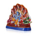 Vishnu Family Paper Mache Golu Bommai - 15 x 17 Inches | Giri Golu Doll/ Navaratri Golu Bomma/ Gombe/ Bommai - Paper Mache Kolu Bommai