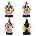 Ashtalakshmi Idol Paper Mache Golu Bommai Set- 8 x 7 Inches | Giri Golu Doll/Navaratri Golu Bomma/Gombe/Bommai - Paper Mache Kolu Bommai