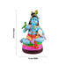 Butter Krishna Paper Mache Golu Bommai - 27 x 16 Inches | Giri Golu Doll/ Navaratri Golu Bomma/Gombe - Paper Mache Kolu Bommai