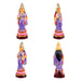 Utsava Murti Paper Mache Golu Bommai Set - 19 x 9 Inches | Giri Golu Doll/ Navaratri Golu Bomma/ Gombe - Paper Mache Kolu Bommai