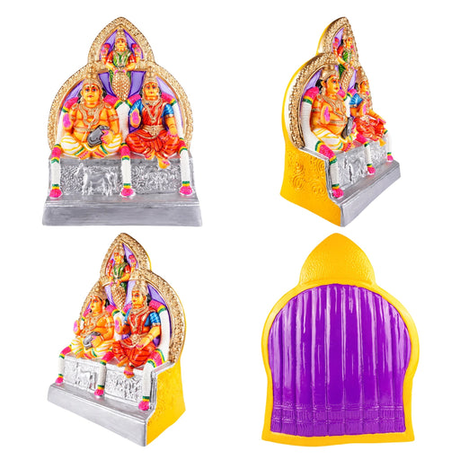 Handcrafted Navaratri Golu inspired by Indian culture, perfect for golu bommai set
