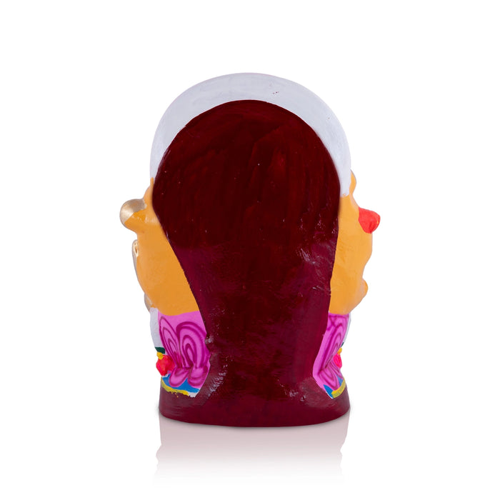Gayathri Devi Paper Mache Golu Bommai - 14 x 11 Inches | Giri Golu Doll/ Navaratri Golu Bomma/Gombe