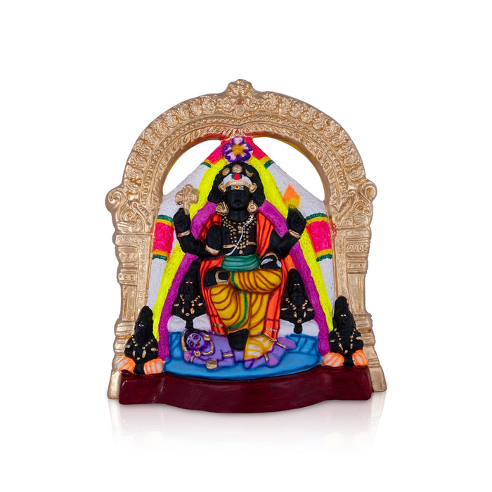 Dakshinamurthy Vigraham With Arch Paper Mache Golu Bommai