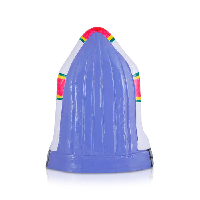 Dakshinamurthy Vigraham Paper Mache Golu Bommai - 15 x 14 Inches | Giri Golu Doll/ Navaratri Golu Bomma/ Gombe - Paper Mache Kolu Bommai