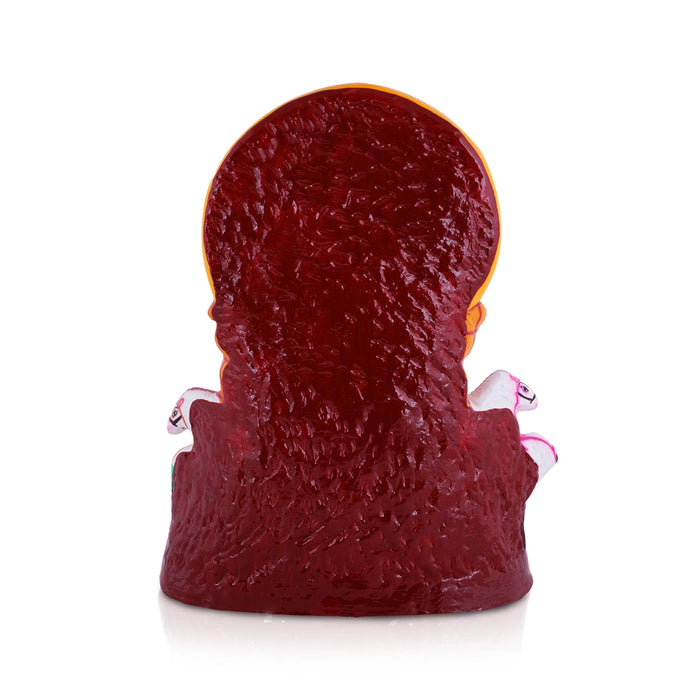 Surya Murti With Ratham Paper Mache Golu Bommai - 17 x 14 Inches | Giri Golu Doll/ Navaratri Golu Bomma/Gombe - Paper Mache Kolu Bommai