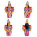 Kanakadhara Lakshmi Clay Golu Bommai Set - 11 X 10 Inches | Giri Golu Doll/ Navaratri Golu Bomma/Gombe/ Bommai - Clay Kolu Bommai