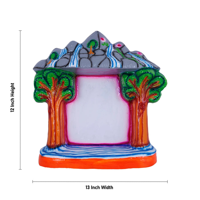 Govardhana Giri Krishna Paper Mache Golu Bommai Set- 12 X 13 Inches | Giri Golu Doll/Navaratri Golu Bommai/Gombe - Paper Mache Kolu Bommai