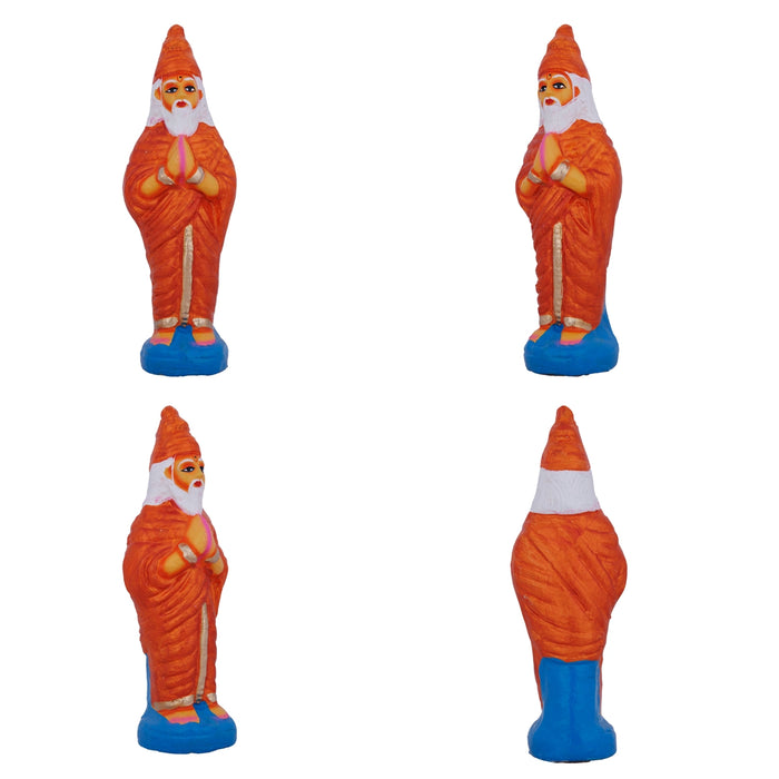 Govardhana Giri Krishna Paper Mache Golu Bommai Set- 12 X 13 Inches | Giri Golu Doll/Navaratri Golu Bommai/Gombe - Paper Mache Kolu Bommai