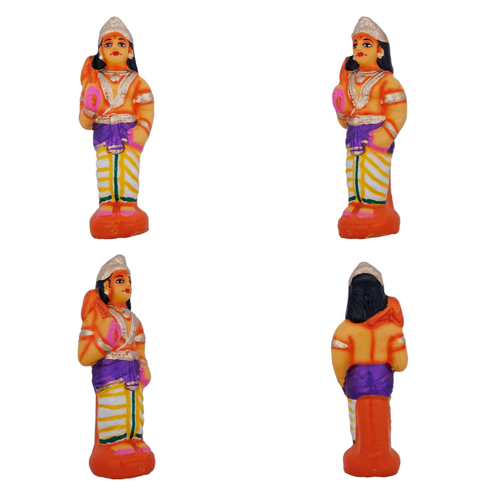 Govardhana Giri Krishna Paper Mache Golu Bommai Set- 12 X 13 Inches | Giri Golu Doll/Navaratri Golu Bommai/Gombe - Paper Mache Kolu Bommai