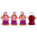 Ashtalakshmi Idol Paper Mache Golu Bommai Set - 12 X 8 Inches | Giri Golu Doll/ Navaratri Golu Bommai/ Gombe - Paper Mache Kolu Bommai
