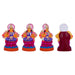 Ashtalakshmi Idol Paper Mache Golu Bommai Set - 12 X 8 Inches | Giri Golu Doll/ Navaratri Golu Bommai/ Gombe - Paper Mache Kolu Bommai