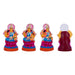 Ashtalakshmi Idol Paper Mache Golu Bommai Set - 12 X 8 Inches | Giri Golu Doll/ Navaratri Golu Bommai/ Gombe - Paper Mache Kolu Bommai