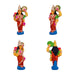 Lalithambikai Clay Golu Bommai Set - 10 Inches | Giri Golu Doll/ Navaratri Golu Bomma/ Gombe/ Bommai - Clay Kolu Bommai