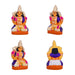 Lalithambikai Clay Golu Bommai Set - 10 Inches | Giri Golu Doll/ Navaratri Golu Bomma/ Gombe/ Bommai - Clay Kolu Bommai