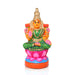 Ashtalakshmi Idols Clay Golu Bommai Set - 9 x 8.5 Inches | Giri Golu Doll/ Navaratri Golu Bomma/ Gombe/ Bommai - Clay Kolu Bommai