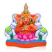 Ashtalakshmi Idols Clay Golu Bommai Set - 9 x 8.5 Inches | Giri Golu Doll/ Navaratri Golu Bomma/ Gombe/ Bommai - Clay Kolu Bommai
