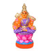 Ashtalakshmi Idols Clay Golu Bommai Set - 9 x 8.5 Inches | Giri Golu Doll/ Navaratri Golu Bomma/ Gombe/ Bommai - Clay Kolu Bommai