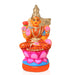Ashtalakshmi Idols Clay Golu Bommai Set - 9 x 8.5 Inches | Giri Golu Doll/ Navaratri Golu Bomma/ Gombe/ Bommai - Clay Kolu Bommai