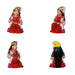 Andal Jananam Clay Golu Bommai Set - 8.5 x 3.5 Inches | Giri Golu Doll/ Navaratri Golu Bomma/Gombe/Bommai - Clay Kolu Bommai